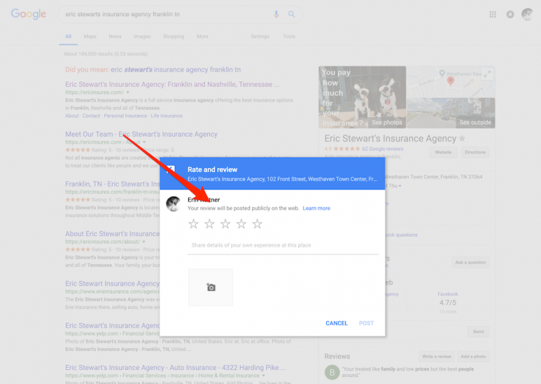 Rate Us Franklin TN (615) 9439800 Stewart Insurance